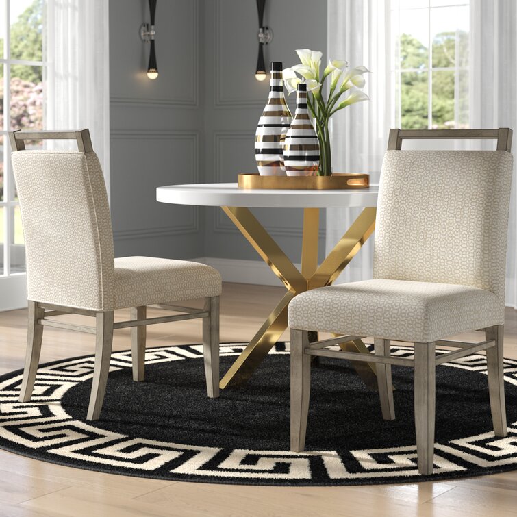 Wayfair cream on sale dining chairs